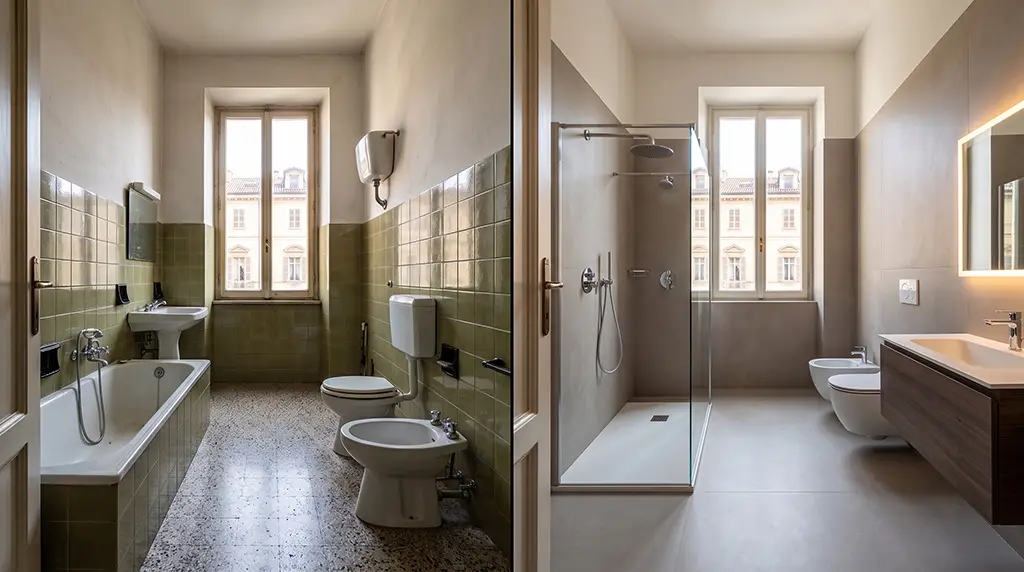 Ristrutturazione bagno completa Torino Centro